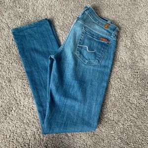 Seven for all mankind light blue jeans